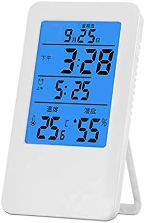 Хигрометар на термометар за дигитален затворен простор UXZDX Cujux со влажност, мерач на точна температурна влажност со допир на допир