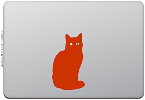Kindубезна продавница MacBook Air/Pro 11/13 инчи налепница MacBook Cat Black Cat Red M649-R