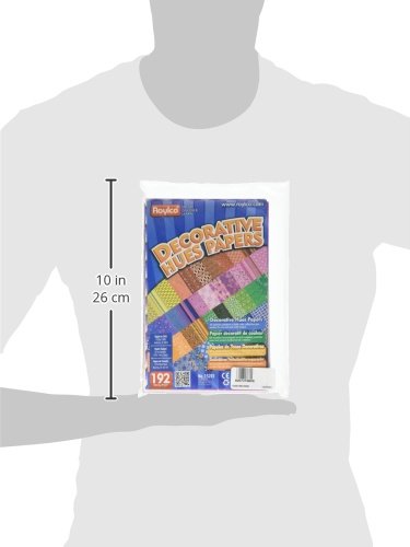 Декоративна хартија за нијанси на Ројлко, 8-1/2 x 5-1/2 во, пакет од 192-1435530