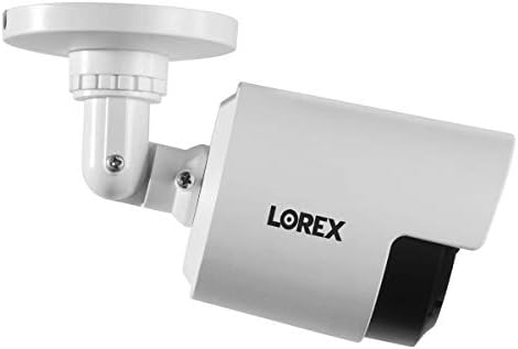 Lorex LBV2531 Внатрешен/Надворешен 1080p HD Аналоген Безбедносен Куршум Камера, 3,6 mm, F1, 6 Фиксен, 130ft IR Ноќно Гледање, IP66, Бело