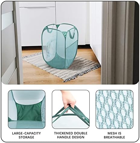 Зеродеко торба за перење решетки за перење алишта за перење, преносни рачки за склопување за складирање и лесни за отворено преклопување на облеката за преклопува?