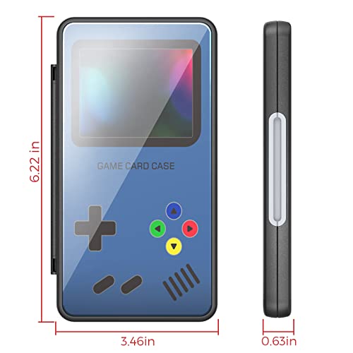 Случајот за картички за игра за игра за Nintendo Switch & Switch OLED & Switch Lite, преносен прекинувач игра меморија за меморија картички
