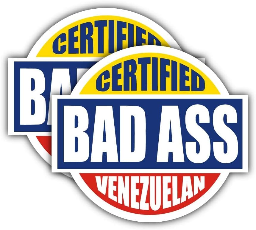 Лош задник Венецуела налепница за тврда капа/кацига за декорална етикета за ручек, венецуела