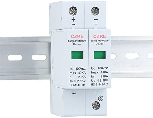 SCRUBY 2P DC 600/800/1000VDC Уред за заштита на пренапони 20-40KA SPD House Surge Protector