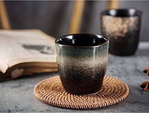 Lxuwbd - Керамички Чај, Кунг Фу Чај Сет, кафе чаша, Јерба Мате Сет-Керамички Колега Чаша на 4