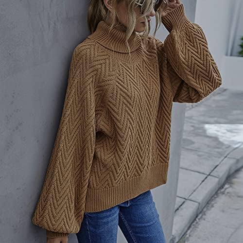 Totенски џемпери за пуловер, цврста боја, врзана половина од џемперот, случајна есен шарен џемпер.