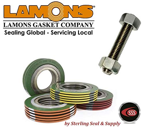 Lamons Rod.Blue.1/2-13x5-1/4Inx1.2HH 1/2 -13 големина на конецот, долга 5-1/4, B7 сина PTFE обложени навојни шипки, со HH ореви