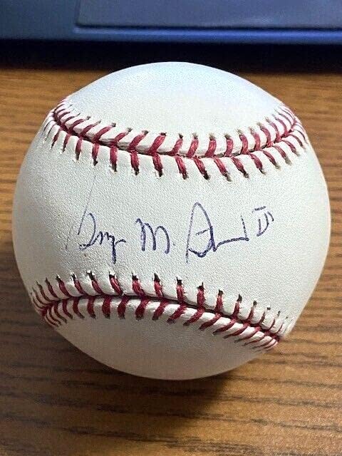 Georgeорџ Штајнбреннер 2 потпиша автограмиран ОМЛ Бејзбол! Јанки! ЈСА! - Автограмирани бејзбол