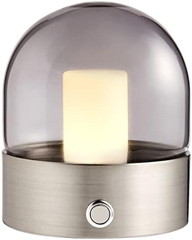 O'Bright Chiara - ламба за маса безжични ламби, 3 режими на светлина, батерија што се полни до 12 часа, безместочна свеќа за свеќи за ресторан,