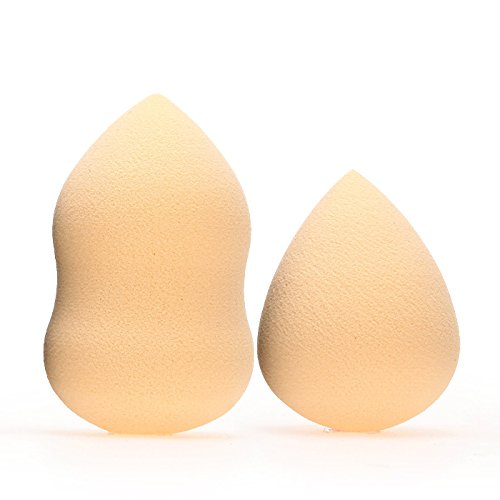 Young_me Women'ssims 2PC Pro Beauty Beauty Foundicless Makeup Blender Foundation Puff Two Sponges Sponges апликатор
