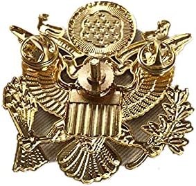 YBRR American Cap Cap Office Cap Gold Retro WW2 Eagle Bagge Insignia Peugeot значка метална значка