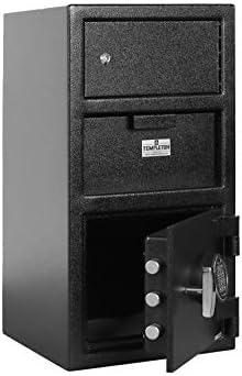 Темплтон Стандард Депозитар Капка Безбедно &засилувач; Кутија За Заклучување, Електронски Мулти-Кориснички Тастатура Комбинација Брава Со Клучот