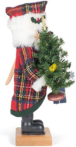 Александар Тарон Кристијан Улбрихт Оревокршач - Дедо Мраз со новогодишна елка - 19,25 H x 8.9 W x 7,5 D