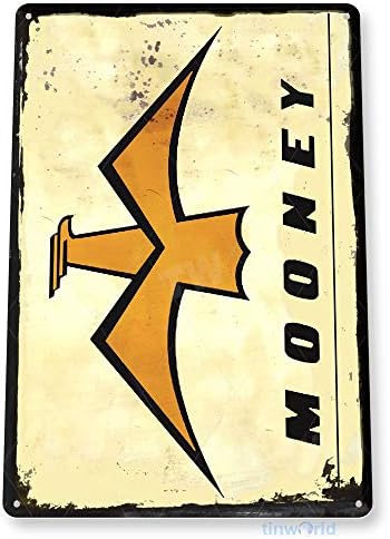 Tinworld Til знак C121 Muoney Rustic Retro Aide General Ailiation Airpe, хангар метален знак декор