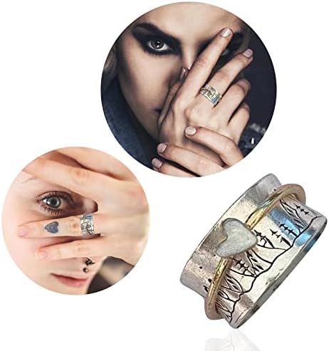 Персонализиран прстен инспирација прстен планински накит планински прстен прстен зглобни прстени за жени
