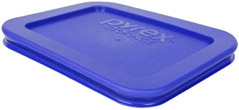 Пирекс 7213-КОМПЈУТЕР 1,9 Чаша Кобалт Син Правоаголник Пластичен Капак За Складирање Храна, Произведен Во САД