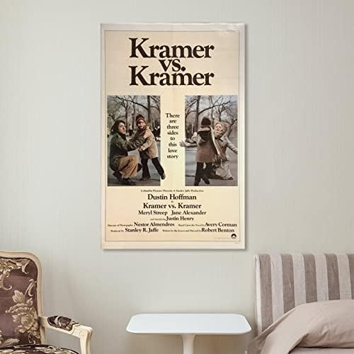 Филмски постери Крамер Vs. Крамер wallидни уметнички слики платно wallид декор дома декор дневна соба декор естетски 24х36 во стил