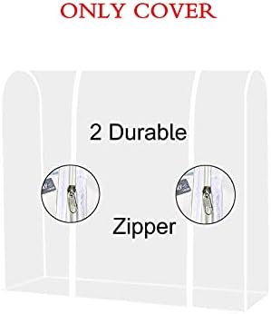 Решетката За Облека TzBBL Покрива 5 Стапки Со Силен Заштитен Капак На Шината Со Патент 47 X 20 X 59 - Само Капак