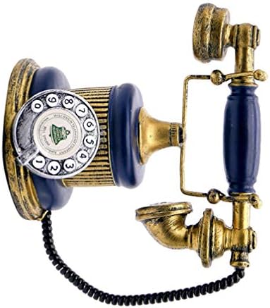 Милистен Канцеларија Декор Гроздобер Декор Гроздобер Ротациони Телефонски Орнаменти Смола Занаети Антички Телефон Фигурина Продавница
