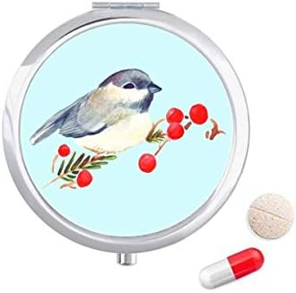 Птица Животно Страчка Сивокоса Пилула Случај Џеб Медицина Кутија За Складирање Контејнер Диспензерот