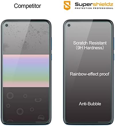 Supershieldz Дизајниран За Motorola Moto G8 Моќ Калено Стакло Заштитник На Екранот, Анти Нула, Меур Слободен