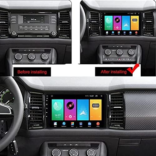 Autosion Android 12 Car Stereo In-Dash Радио За Skoda Kodiaq -2018 GPS Навигација 10.1 Главна Единица MP5 Мултимедијален Плеер