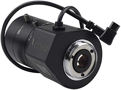 Vanxse 6-60mm 1/3 авто-iris Varifocal леќи CS-Mount DC Drive 1/3 инчен F1.6 за Box CCTV Security Camera Metwork IP камера