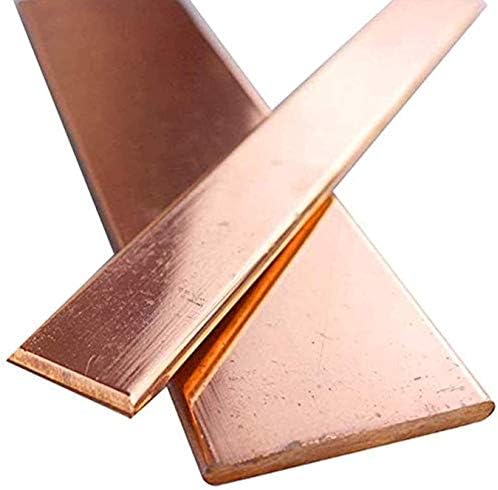 Бакарен лист Yuesfz 19,6 T2 Cu метал рамен шипка DIY метални занаети Дебелина бакарен лист