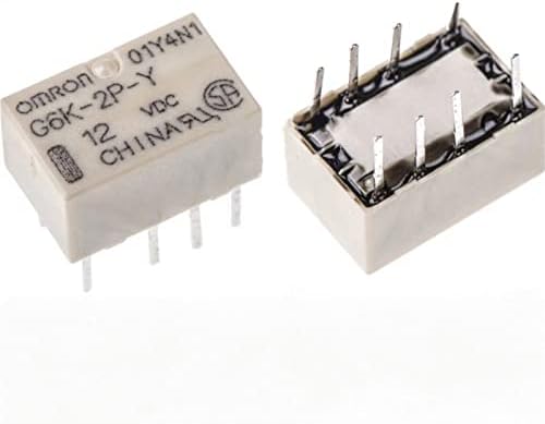 FOFOPE 10PCS НАТОПИ G6K-2P-Y Сигнал Реле 8PIN За Реле DC 5V 12V 24V G6K-2P-Y 5VDC G6K-2P-Y 12VDC G6K-2P-Y 24VDC Повеќенаменско Реле