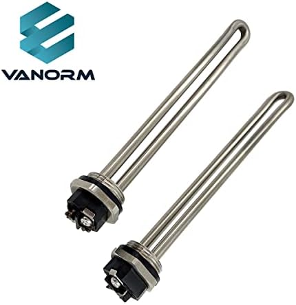 Комплети за замена на елементите на електричен грејач на вода Vanorm 2pk RV со заптивка компатибилни со приградски приколка за патувања