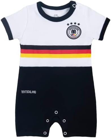 Бдондон новороденче момче девојче облека спортски вентилатор дресови уникатен фудбалски ромпер 0-18 месеци фудбалска облека за бебиња