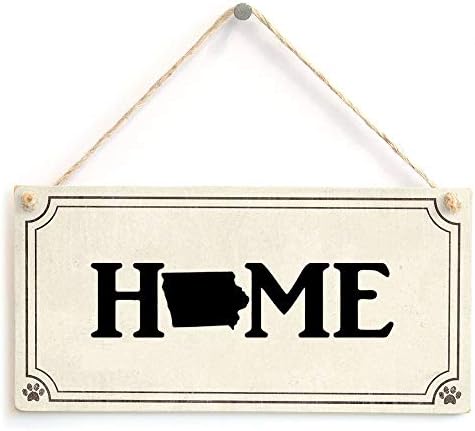 Wallидни знаци за домашна куќа дрвени знаци изреки и цитати Постерска врата знак дрвен wallиден плакета инч дома 10