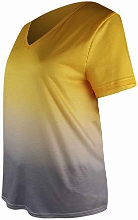 Womenенски кошули Обична боја блуза Кратка плус врвови на женски маици со големина на маица, кои избледуваат ракав, обична женска обична работа