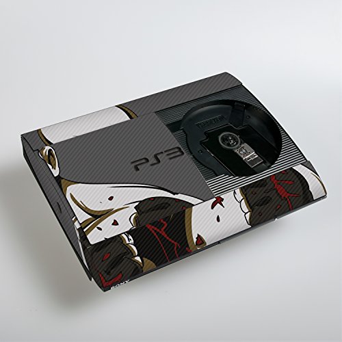 Sony Playstation 3 Суперслим Дизајн Кожата Темно Фантом Налепница Налепница За Playstation 3 Superslim