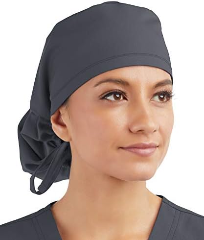Строго чистеше капаче за чистење на жените со држач за конска опашка - Работна капа - Покриена коса за еднократно користење