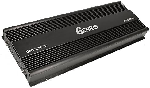 Genius G4B-5000.2K 4000 Watts-Max Amplifier 2-канален целосен опсег Серија за натпреварувања Beast