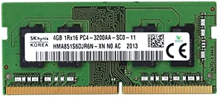 Модул за меморија на лаптоп HMA851S6DJR6N-XN Компатибилен резервен дел за замена за SK Hynix HMA851S6DJR6N 4GB 1RX16 DDR4 SO-DIMM PC4-25600