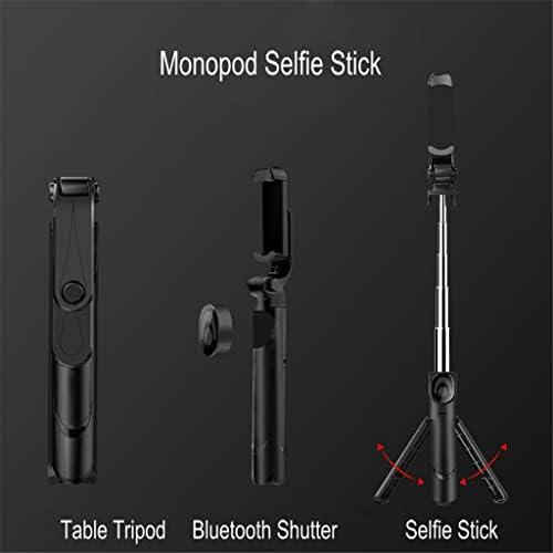 N/A 3 во 1 Selfie Stick The Телефон Трипод Продолжен монопод со далечински управувач со Bluetooth за селфи стап за паметни телефони