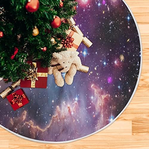 Оаренкол Вселенска Ѕвезда Космос Галакси Елка Здолниште 36 инчен Божиќ Празник Дрво Дрво Декорации