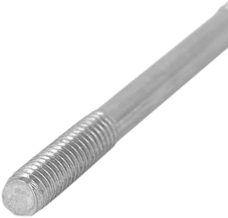 AEXIT M4X55MM 304 нокти, завртки и сврзувачки елементи не'рѓосувачки челик двоен крај навојна завртка за завртки и завртки за завртки на завртки