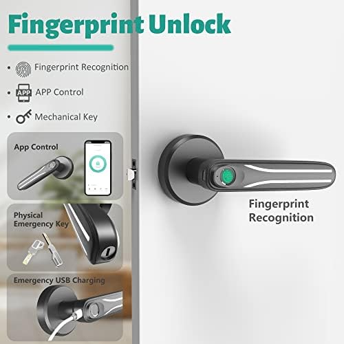 Заклучување На Вратата Со отпечаток Од прст Влез Без Клуч Паметна Брава На Вратата Со Bluetooth И Биометриска Брава На Вратата Погодна За Хотелски