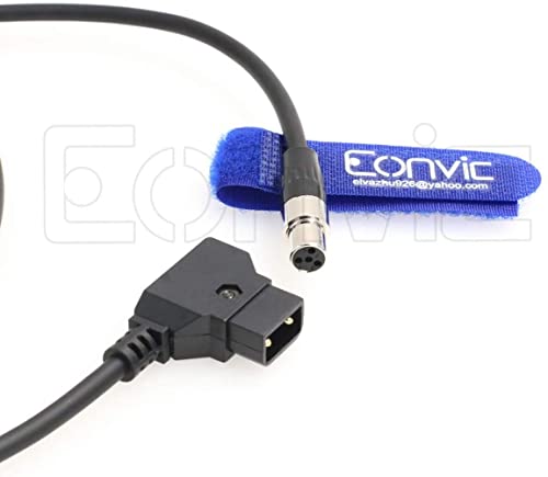 Eonvic D-Tap машки до Mini XLR 4PIN кабел за VFM 5,6 Монитор