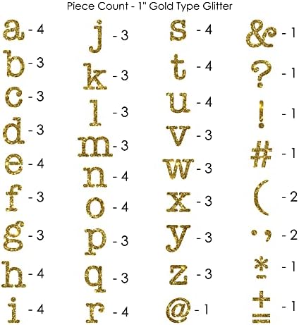 S.E.I. 1-инчни букви со маица со железо, тип на сјајна буква Трансфери на топлина, злато