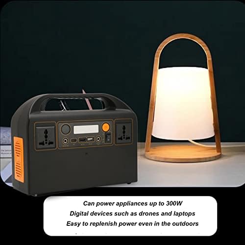 Преносна електрана генератор на електрична енергија, преносна електрана за итни случаи со USB QC3.0 PD AC Инвертер Излез DC Излез, генератор на електрична енергија со 85000mA