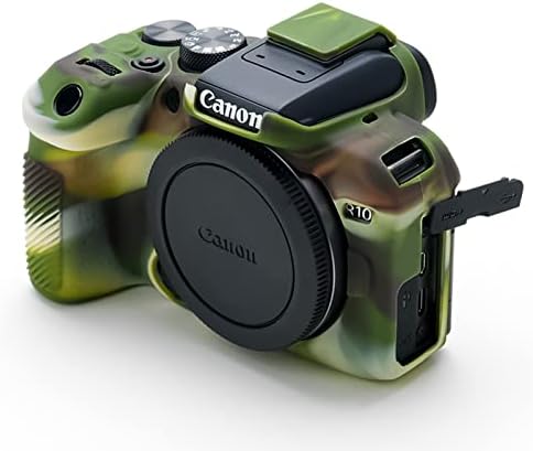 Muziri KINOKOO Eos R10 Случај, Силиконски Заштитен Случај - Компатибилен За Canon EOS R10 Камера-Мала Тежина Мека Гума Лесно Носење