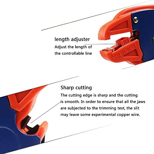 Гуангминг - автоматска лента за жица и секач, алатка за соблекување на жица со тешка жица со прилагодливо копче, патка за уста