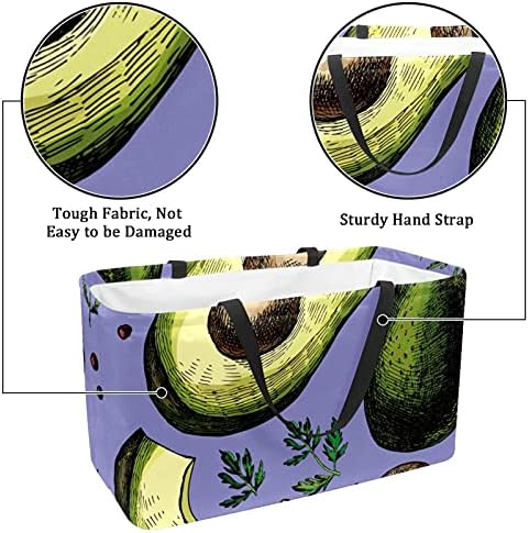 Lorvies за еднократна употреба на намирници Кактус преклопување што може да се перат големи канти за складирање корпи за торбичка за купување