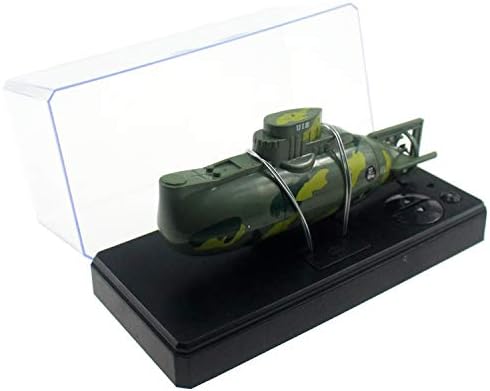 Tipmant Mini RC подморница далечински управувач брод брод воен модел Електронски вода играчки нуркање за риба резервоар вода за вода деца роденденски подарок