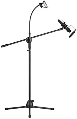 ZPLJ стои метален микрофон подот стол за прилагодување на висината