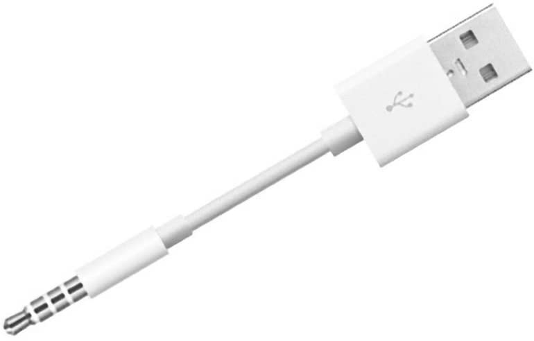 Sanoxy USB полнач и кабел за податоци за синхронизација за Apple iPod Shuffle 3 -ти / 4 /5 -та генерација
